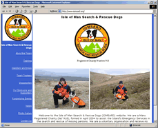 Example customer web site